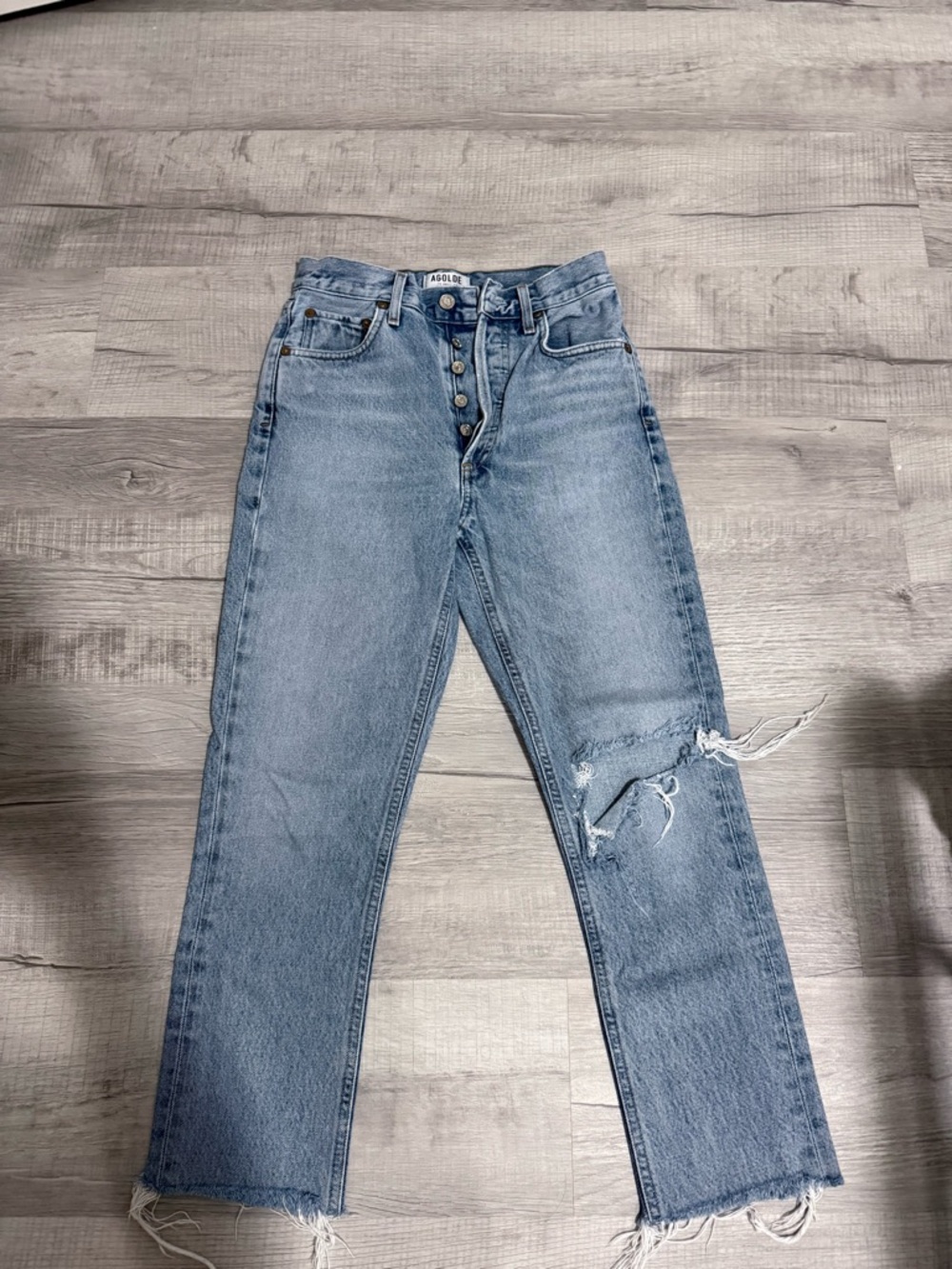 Agolde Riley Straight Leg Jeans